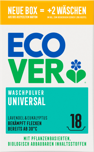 Vollwaschmittel universal Pulver, 18 Wl