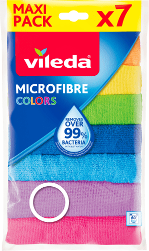 Allzwecktücher Mikrofaser Colors Multipack, 7 St