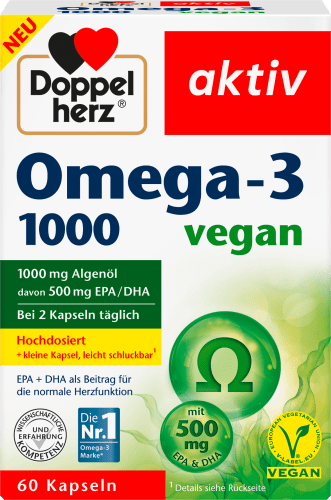 Omega-3 1000 Kapseln 60 St, 42,9 g