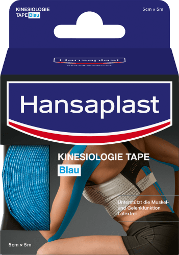 Kinesiologie Tape blau, 1 Rolle, 5 m