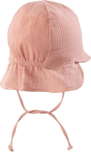 Baby Mütze, 1 Gr. rosa, aus St 46/47, Bio-Baumwolle