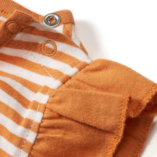62, St Bio-Baumwolle, Baby orange, Gr. aus Shirt, 1