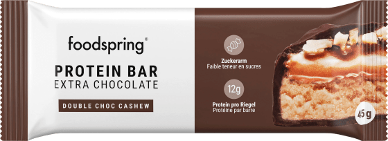 Proteinriegel Extra Chocolate, Double Choc Cashew, 45 g