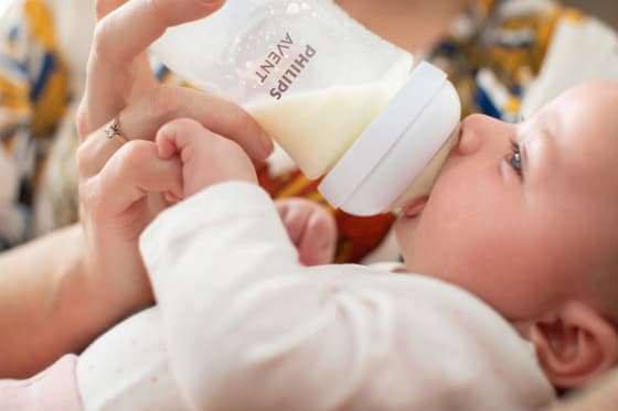 Babyflasche Natural Response weiß, 260ml, St Geburt 1 von Doppelpack, an