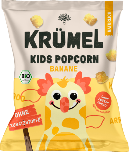 Kindersnack Popcorn Banane, ab 3 Jahren, 20 g