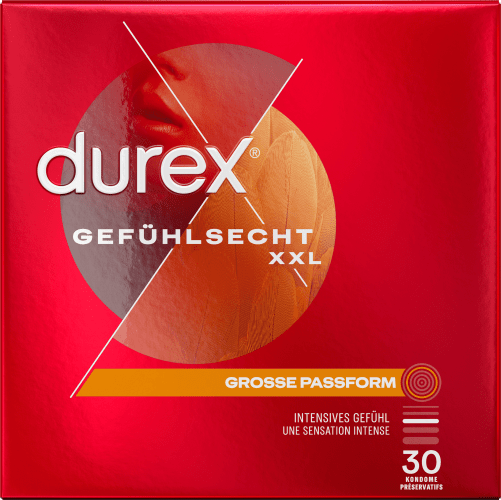 Groß Kondome Extra 60mm, Gefühlsecht Breite St 30 XXL,