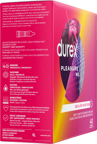 Pleasure Kondome 56mm, 40 Me, Breite St