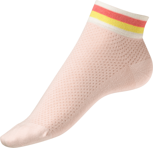 Socken mit 1 39-42, Struktur, Gr. St rosa
