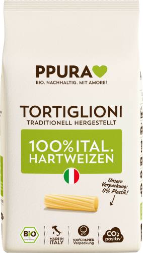 Nudeln, Tortiglioni aus italienischem Hartweizen, g 500