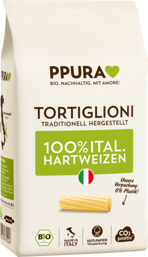 Nudeln, Tortiglioni aus Hartweizen, 500 g italienischem