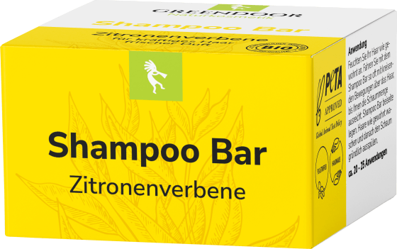 Festes Shampoo Zitronenverbene, 75 g