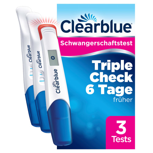 Schwangerschaftstest Triple Check Ultra 3 Tests, 3 Früh St
