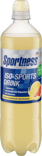 l Iso-Sports Drink, Zitrone-Grapefruit-Geschmack, 0,75