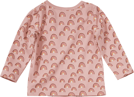 Shirt Pro Climate 1 St 74, rosa, Regenbogen-Muster, mit Gr