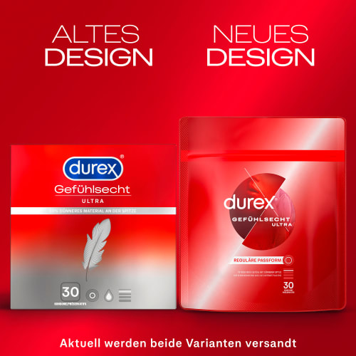 Kondome Breite 54mm, St Ultra, 30 Gefühlsecht