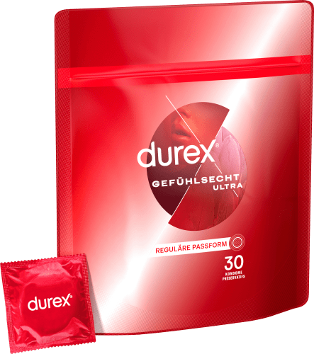 Kondome Breite 54mm, St Ultra, 30 Gefühlsecht