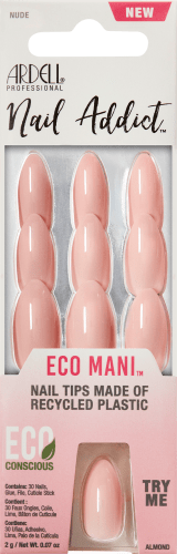 Künstliche Nägel Eco Mani Nude, 30 St