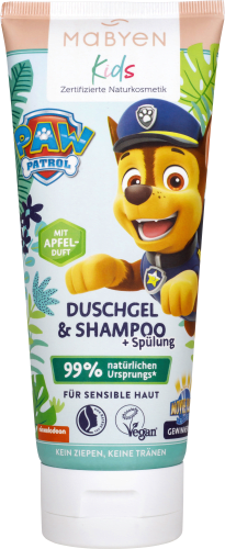 Kinder Duschgel, Spülung 3-in-1, Paw & Shampoo ml 180 Patrol