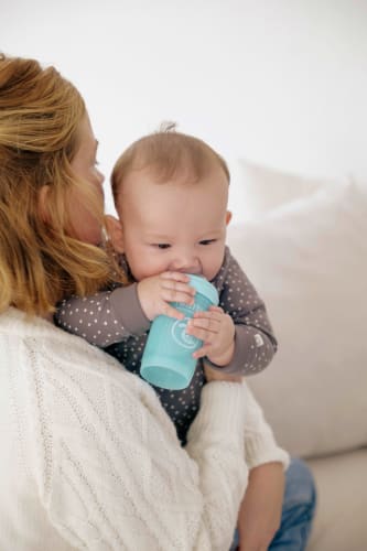 260 Monate, pastelblau, ml, 0-6 1 Anti-Colic Babyflasche St