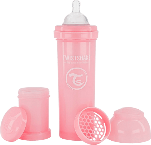 0-6 pastelpink, Monate, St 1 330 Anti-Colic ml, Babyflasche