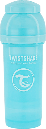 Monate, 330 1 ml, pastelblau, 0-6 St Anti-Colic Babyflasche