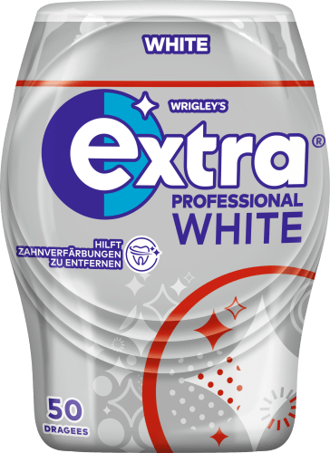 Kaugummi Extra Professional White, zuckerfrei, St 50