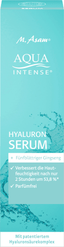 30 Intense, Gesichtsserum Aqua ml Hyaluron