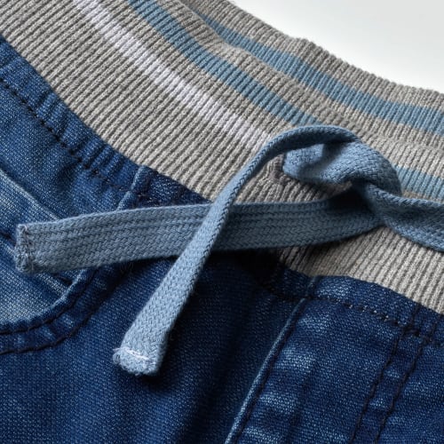 Jeans mit geradem Schnitt & blau, 122, St Stretch, 1 Gr
