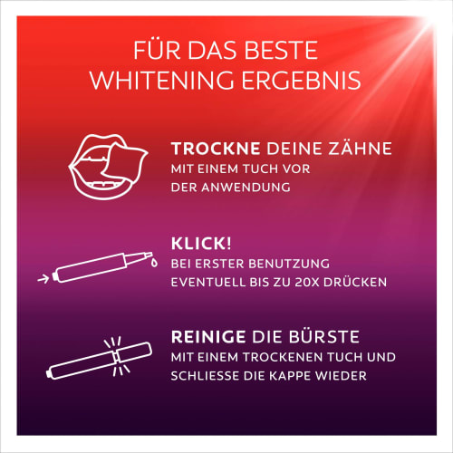 Stift Whitening Max 2,5 White, ml Overnight