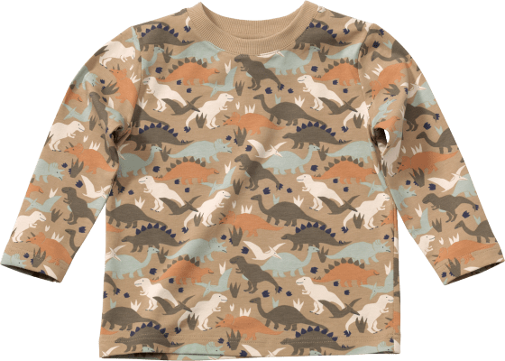 Shirt Pro Climate 104, 1 Gr. St grün, mit Dino-Muster