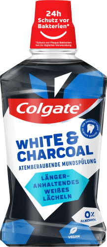 Mundspülung White & Charcoal, 500 ml