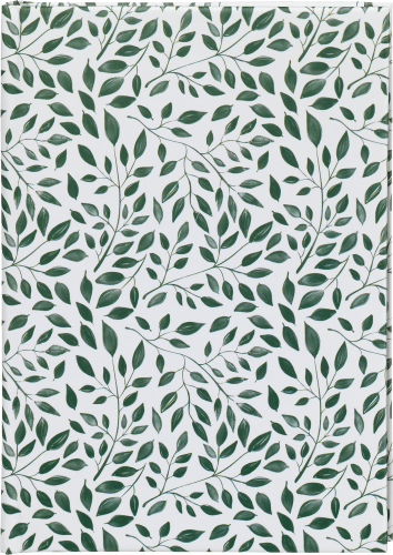 Grüne Blätter, 10x15 St Pocket Fotoalbum cm, 1