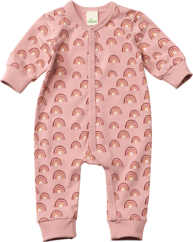 1 50/56, Regenbogen-Muster, Schlafanzug Gr. mit Pro Climate rosa, St