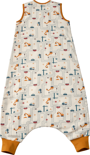 Schlafsack mit Beinen 1,5 TOG, 110 1 cm, beige, St