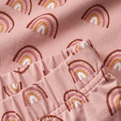 Schlafanzug Pro Climate mit Regenbogen-Muster, Gr. St 1 rosa, 98