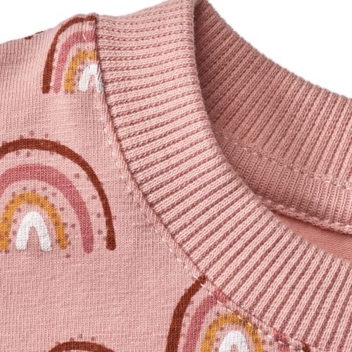 Pro rosa, Gr. 1 104, St mit Climate Regenbogen-Muster, Schlafanzug