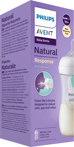 AirFreeVentil Natural 260ml, 1 Response St Babyflasche