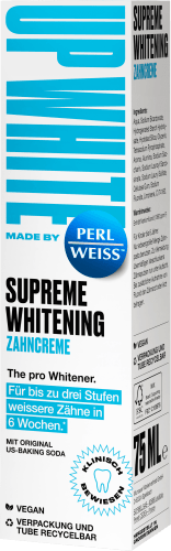 Whitening, ml 75 Supreme Zahnpasta Up White