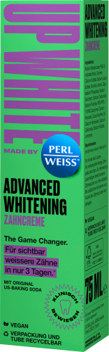 Zahnpasta Up White Advanced Whitening, 75 ml