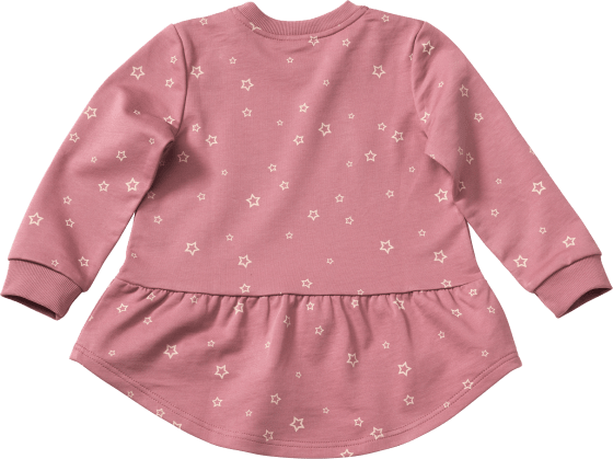 Sweatshirt mit rosa, Sternen-Muster, Gr. St 1 104