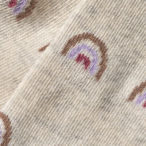 Strumpfhose mit Regenbogen-Muster, 1 110/116, beige, Gr. St