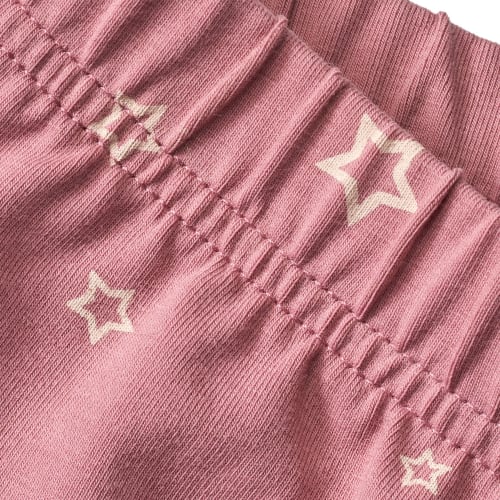 Leggings mit rosa, Sternen-Motiv, 104, 1 St Gr