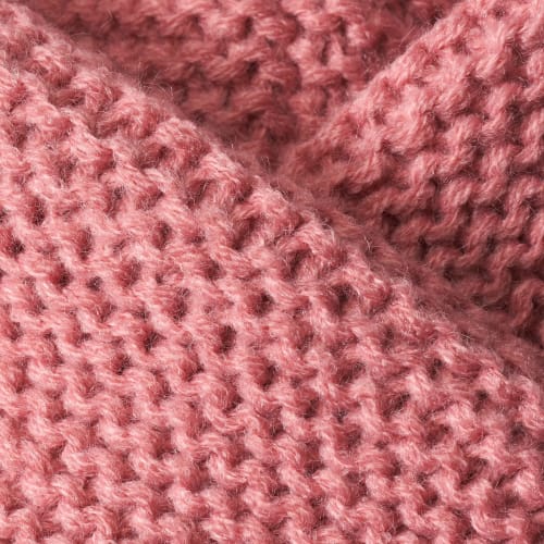 Loop Schal aus rosa, 1 St Strick