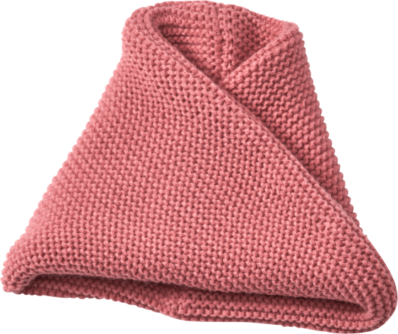 Loop Schal aus rosa, 1 St Strick