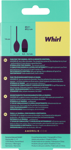 Vibro-Ei mit Fernbedienung Whirl, 1 St