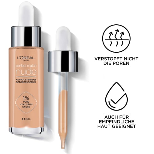 Sehr ml 1-2 Foundation Match Serum Nude 30 Hell-Hell, Perfect