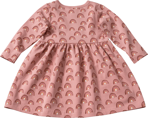 Kleid Pro Climate mit Regenbogen-Muster, rosa, Gr. 1 St 116