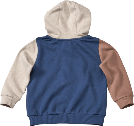 braun & Kapuze, Gr. blau, Sweatjacke 1 134, St mit