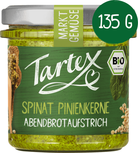 Brotaufstrich, Spinat Pinienkerne, 135 g