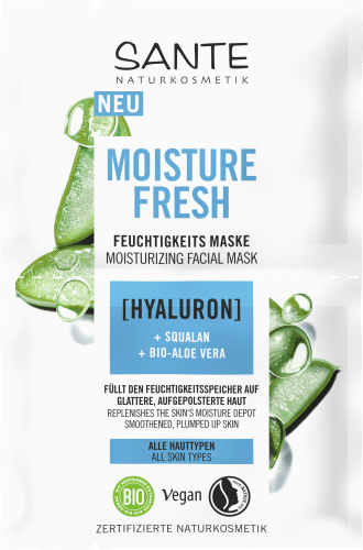 Gesichtsmaske Moisture Fresh Hyaluron (2x4ml), 8 ml